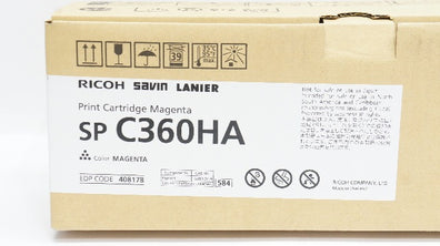 Ricoh SP C360HA Savin Lanier Print Cartridge Magenta